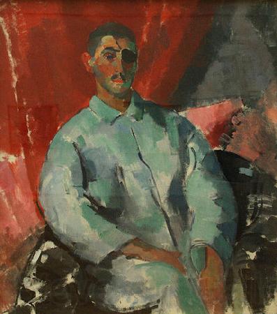Rik Wouters Self-portrait with Black Bandage Germany oil painting art